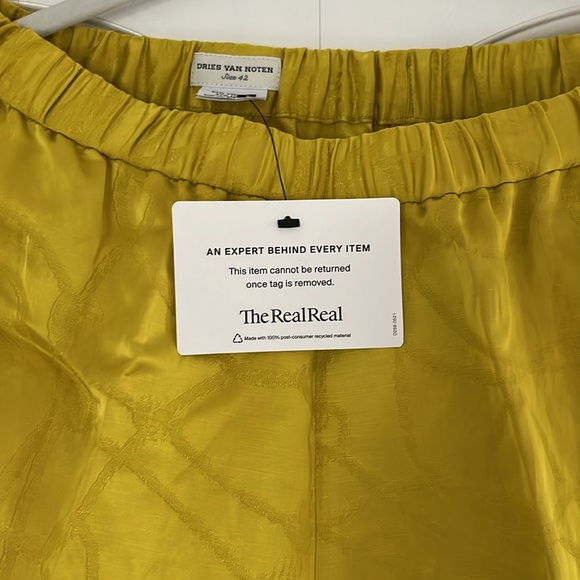 Designer DRIES VAN NOTEN trousers size 42 (US size 6) - Picture 3 of 3